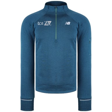 Jersey New Balance NB Heat Grid Hombre Azul