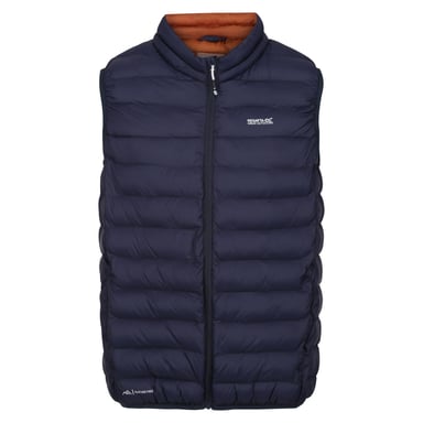 Regatta Mens Marizion Quilted Gilet (Navy/Danger Red)
