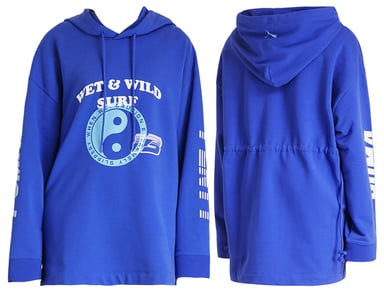 Sudadera con capucha azul Puma x Fenty - Mujer