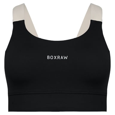 Sujetador deportivo negro para mujer Alicia de BoxRaw