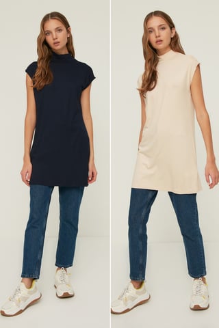 Trendyol Women's Straight Modest Tunic