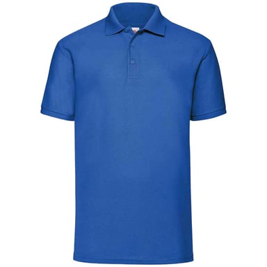 Fruit of the Loom Mens 65/35 Polo Shirt (Royal Blue)