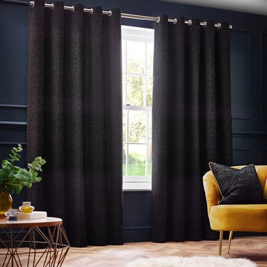 Paolleti Galaxy Room Darkening Eyelet Curtains