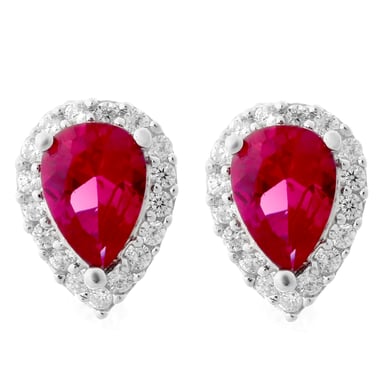 Orphelia 'Enora' Women's 925 Sterling Silver Stud Earrings - Silver ZO-7226/RU