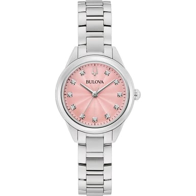 Bulova Sutton Women's Silver Watch 96P249