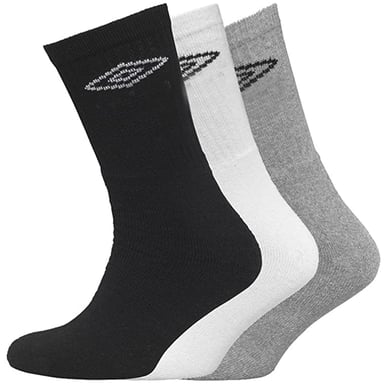 Umbro Paquete de 3 calcetines con forro de zapatos multicolor para hombre