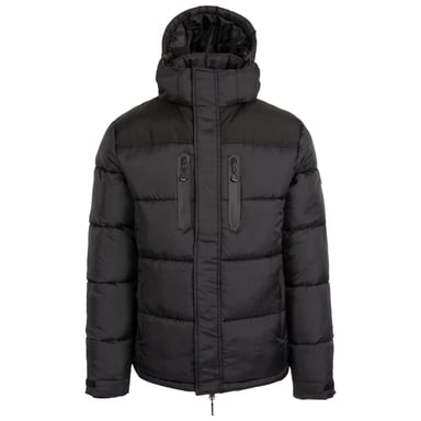Trespass Mens Parkstone Quilted Jacket (Black)