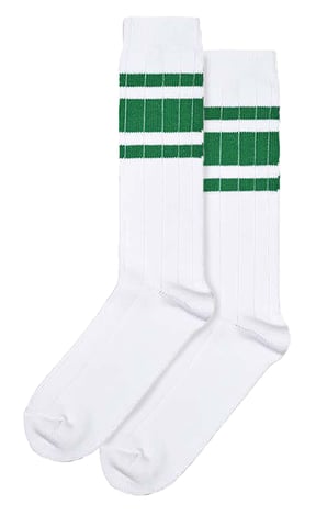 1 Paquete de Calcetines Gruesos de Novedad | Happy Socks | Calcetines Divertidos con Costillas - Verde