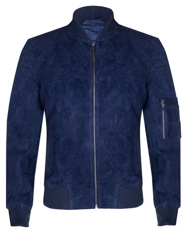 Camisa de camionero de gamuza Chaqueta de cuero vaquera