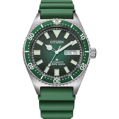 Citizen Promaster Marine Men's Green Watch NY0121-09XE