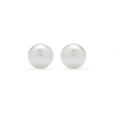 Pendientes Luxenter de Plata de Ley 925 con Perla Blanca acabados en oro amarillo de 18K - Danlug