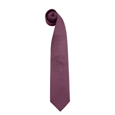 Premier Mens Colours Fashion Tie (Purple)
