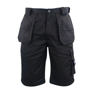 Lee Cooper Mens Cargo Shorts (Black)