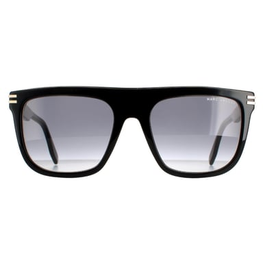 Marc Jacobs Cuadrado Hombre Negro gris oscuro degradado Marc 586/s