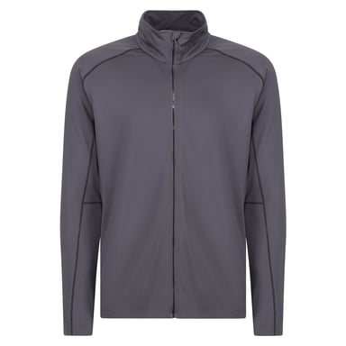 Regatta Mens Core Stretch Full Zip Midlayer (Seal Grey)