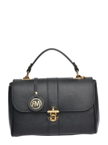 Roberta M Negro Bolso de cuero