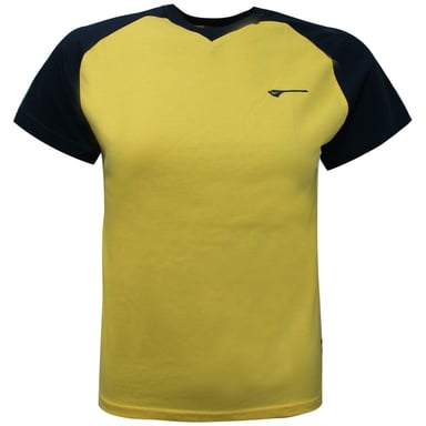 Camiseta amarilla con logo de Nike para niños