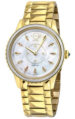 Reloj de Diamante Siena de Cuarzo Suizo con Esfera de MOP en Acero Inoxidable 316L
