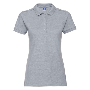 Russell Womens/Ladies Pique Stretch Polo Shirt (Light Oxford)