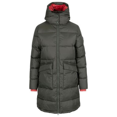 Trespass Womens/Ladies Parkview Long Length Casual Jacket (Dark Vine)