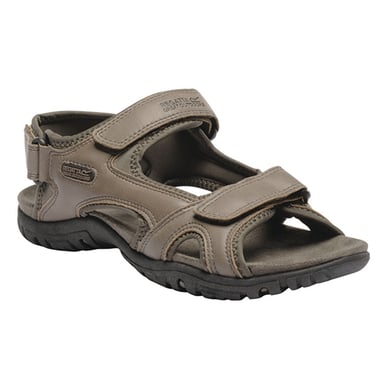 Regatta Great Outdoors Mens Haris Sandals (Walnut/Tree Top)
