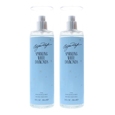 Elizabeth Taylor Sparkling White Diamonds Fine Fragrance Mist 236ml x 2