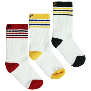 Fila paquete de 3 calcetines para niños