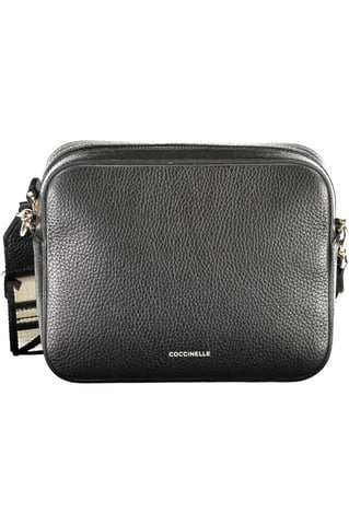Bolso de piel negro para mujer Coccinelle