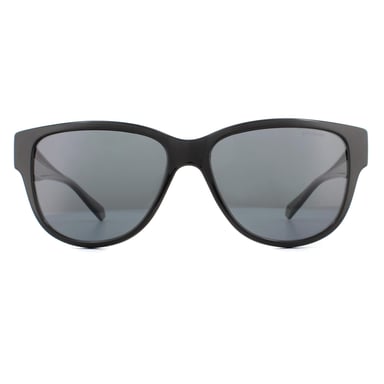 Gafas de sol Polaroid cuadradas unisex negras grises polarizadas