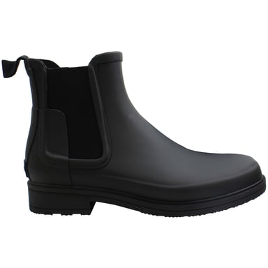 Hunter Refined Herren-Chelsea-Stiefel en Negro
