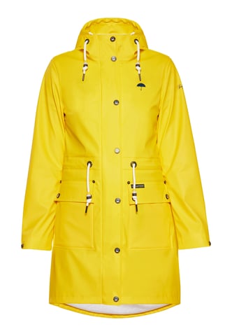 Schmuddelwedda raincoat women yellow