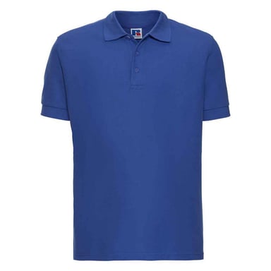 Russell Mens Ultimate Cotton Pique Polo Shirt (Bright Royal Blue)
