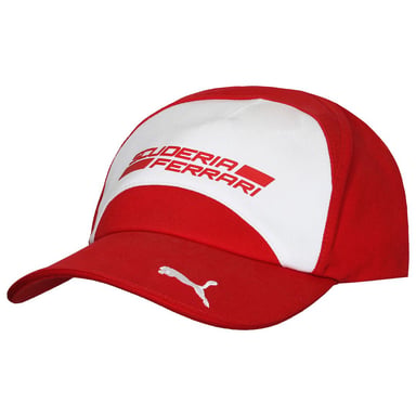 Gorra roja Puma Scuderia Ferrari para hombre