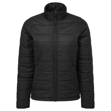 Premier Womens/Ladies Recyclight Padded Jacket (Black)