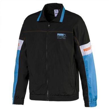 Puma x tetris manga larga cremallera chaqueta hombre negro 597136 01