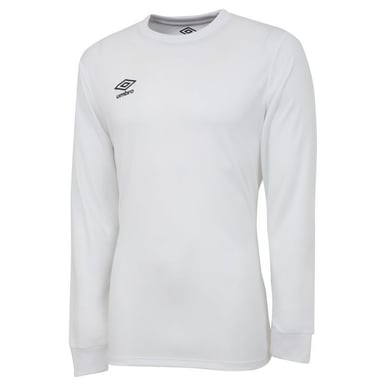 Umbro Mens Club Long-Sleeved Jersey (White)
