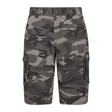 Mountain Warehouse Mens Camo Cargo Shorts (Black)