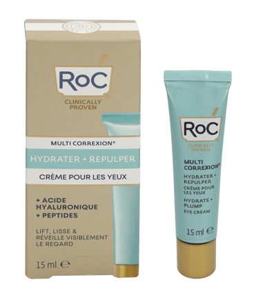 Hydrate + Plump Crema Ojos Con Ácido Hialurónico 15 ml