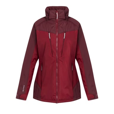 Regatta Womens/Ladies Calderdale Winter Waterproof Jacket (Rumba Red/Burgundy)