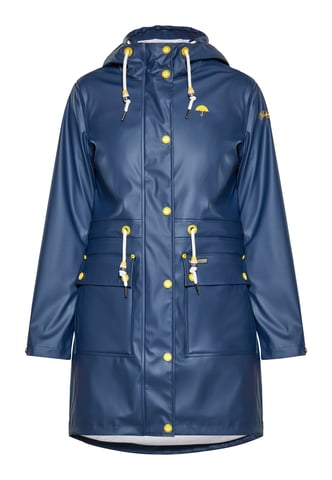 Schmuddelwedda raincoat women marine