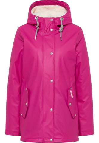 myMo rain jacket with woven fur lining keepsudry