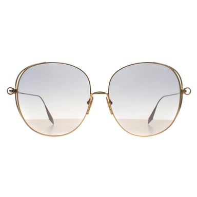 Dita Round Womens Gold Black Palladium Light Grey to Light Tan Gradient Arohz