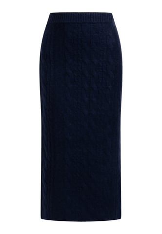 DreiMaster Vintage Knit Midi Skirt zitha