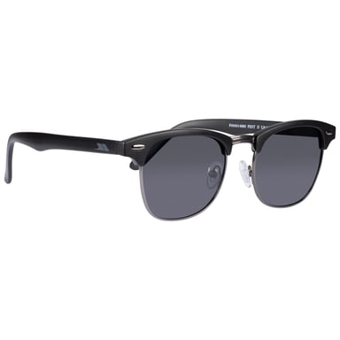 Trespass Unisex Adult Fest II Sunglasses (Matt Black/Gunmetal Grey)