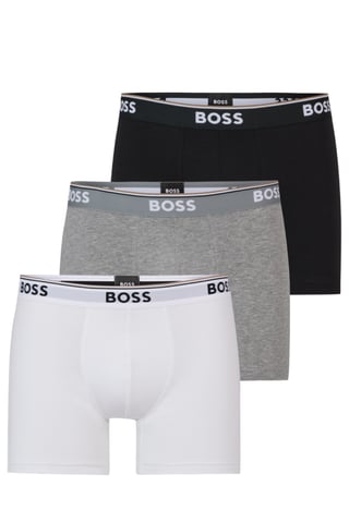 Boss Paquete de 3 Boxer Ajustados para Hombre