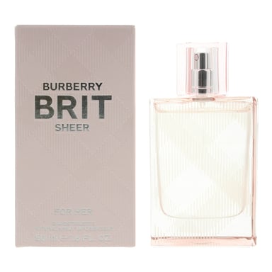 Burberry Brit Sheer For Her Eau de Toilette 50ml Spray