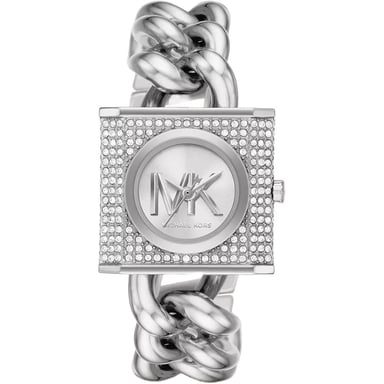 Michael Kors MK4718 Chain Lock Stainless Steel Watch Ladies Watch