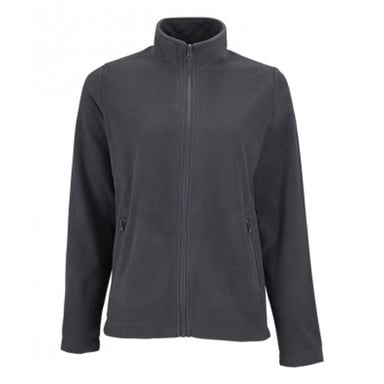 SOLS Womens/Ladies Norman Fleece Jacket (Charcoal)