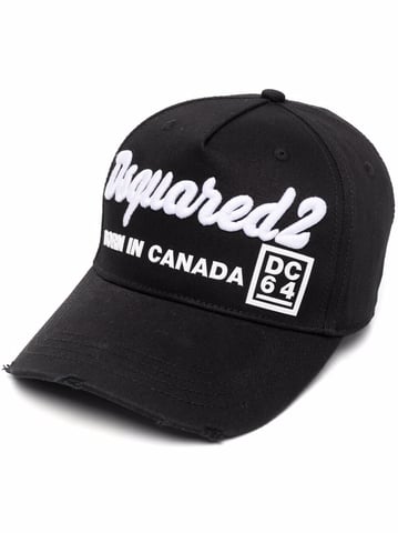 Gorra Dsquared2 Born in Canada DC64 Negro
