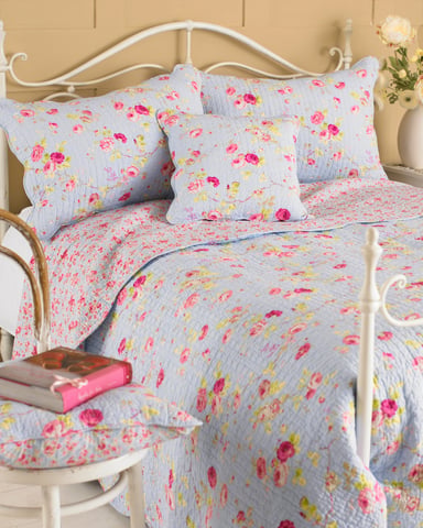 Funda de Almohada Honeypotlane Azul